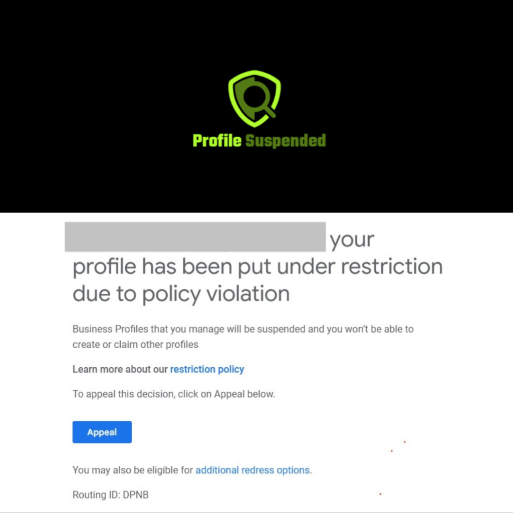 Google Account Restricted